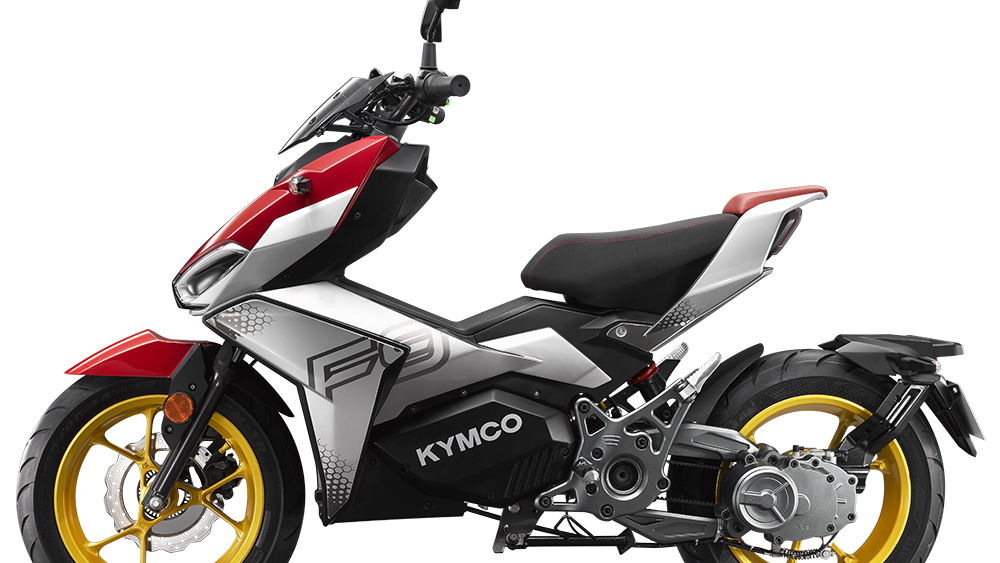 an electric scooter